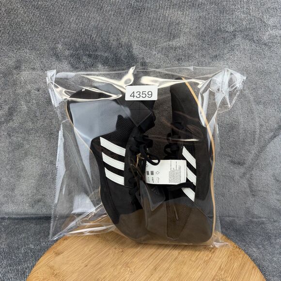 Adidas Wrestling Shoes Mens Size 9 Black High Top Athletic Sneakers AQ3325 main image 7